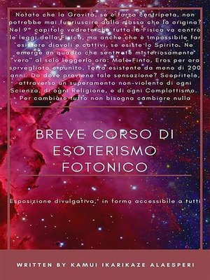 cover image of Breve Corso di Esoterismo Fotonico